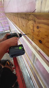43K views · 291 reactions |  Watch The Dusty Lumber Co. in action with the TPC 18/4 cordless hammer drill and TID 18 cordless impact driver, installing lag screws on the 50-foot ledger boards for the mezzanine in his new workshop! ✨ Serious power for heavy-duty tasks. Learn more here: https://bit.ly/4eI7NNa | Festool | Facebook