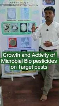 #Microbial Bio pesticides on target pest#Bio pesticides #ecofriendly insect management