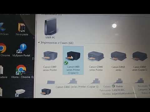 Como escanear um documento na impressora Canon Pixma ?