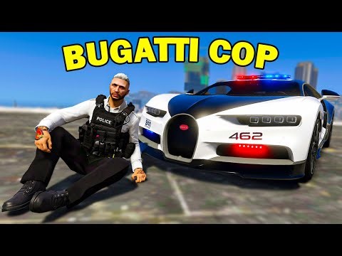 High Speed Bugatti Cop in GTA 5 RP