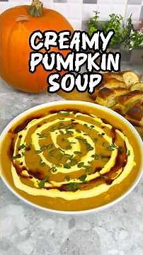 Creamy Pumpkin Soup Recipe — Pure Comfort in a Bowl