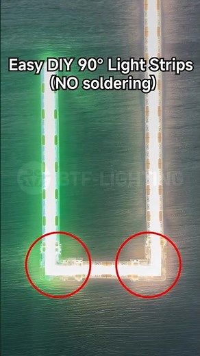 How to Cut & Connect & Extend Light Strips #btflighting #ledstrip #homedecor #lightingdesign