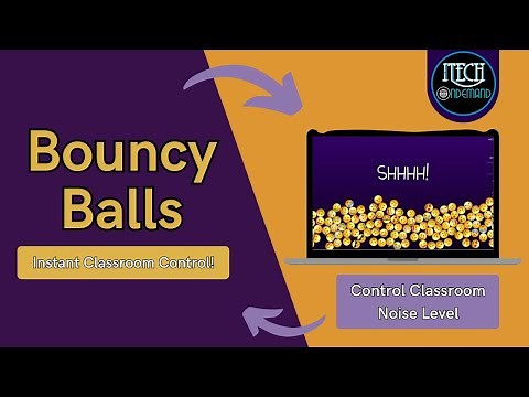Class Too Loud? Try THIS! Bouncy Balls