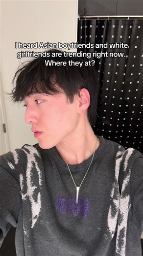I heard Asian boyfriends and white girlfriends are trending. Where? #asian #white #couple #whitegirl #asianboy