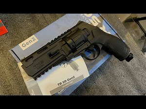 Umarex T4E (Training For Engagement) Tactical Revolver TR 50 Gen 2 unboxing and testing #airgunph