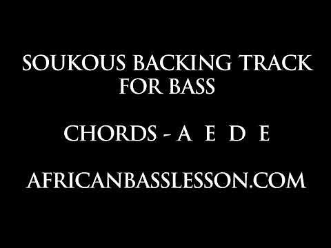 Soukous Backing Track for Bass