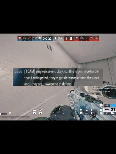 don't make a sound ☺️ @rango @smyles @Sultan #rainbowsix #rainbowsixsiege #fyp #r6siegeclips #kone