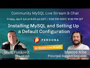 Installing MySQL and Setting Up a Default Configuration