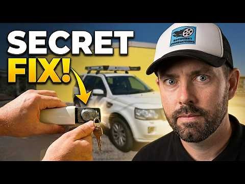Manually Unlock a Land Rover Freelander 2 (LR2) Flat Battery or Broken Fob Tutorial