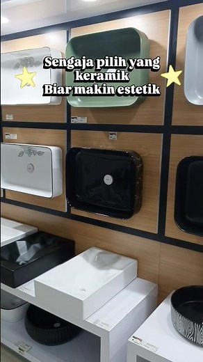 Wastafel keramik pilihan tepat buat kamar mandi makin estetik, elegan, dan mudah dibersihkan