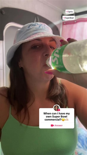 #question from @the_burpingqueen How hard do we need to rally to get me a commercial with @Sprite?! #fyp #foryoupage #sprite #spritechallenge #commercial