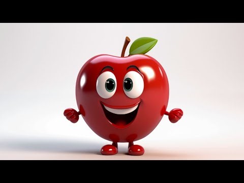 Red Apple Song for Kids | Fun Fruit Jingle | Tiny Tummy Tune