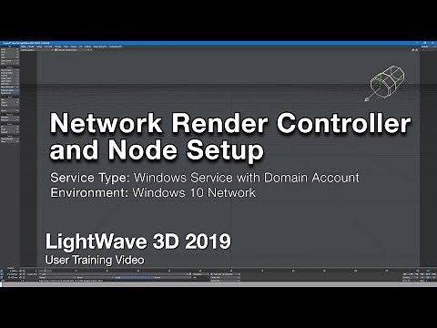 LightWave 3D 2019 - Network Render Controller Setup Tutorial