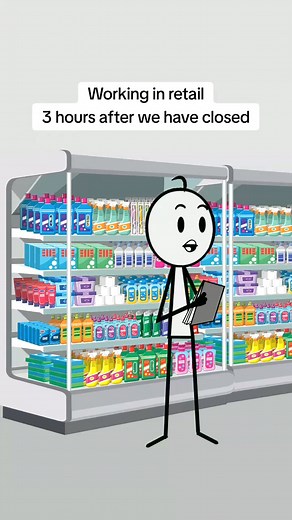 2K views · 31 reactions | Working in retail 3hours after we have closed #retail #shop #working #overtime #store #close #customer #fun #funny #memes | Funny talk | Facebook