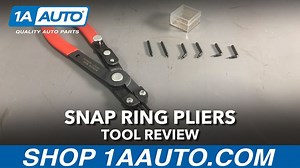 Snap Ring Pliers - Available on 1A Auto