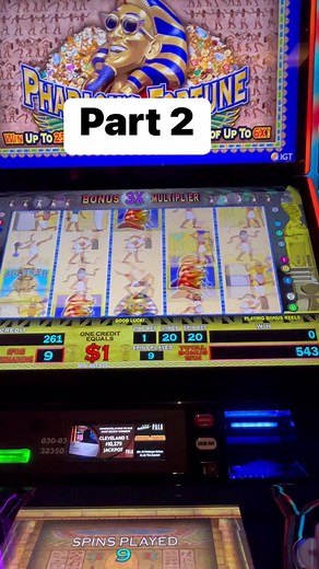 Jackpot on Pharaoh’s Fortune Slot Machine!! Woo hoo! Part 2💥💥💎👏🏼😱🎉😊😎💐 #slot #casino #slots #trending #slotgame #jackpot #jackpotwinner | Call Attendant Slots