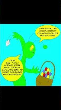 BONUS COMIC - Alien's First Easter Basket