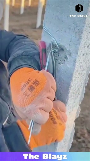 Steel WRAP = Rock-Solid Pillar?! 🤯 This House Hack is WILD! 💪🏠 #construction #steel #viral