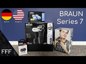 BRAUN Series 7 Electric Razor Unboxing & Review. FFF