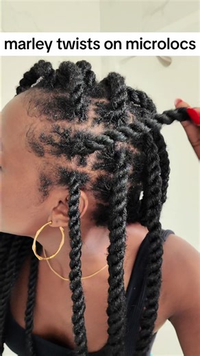 Creative Marley Twists with Microlocs Experiment