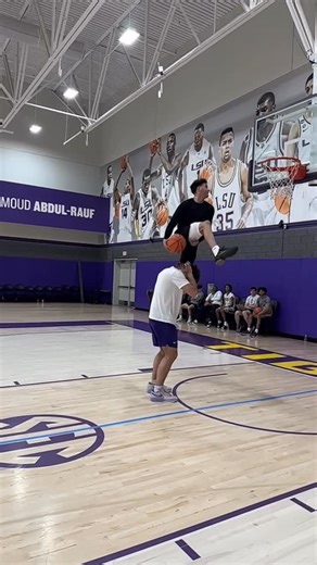 Trace Young † on Instagram: "Watching videos of me dunking like it was a past life. pre-surgery 🥲"