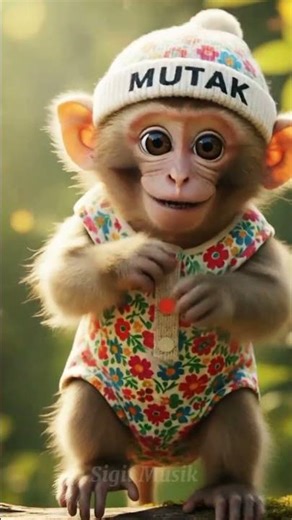 😂 Dancing Monkey So Cute You Can’t Stop Watching! 🐒💃 #FunnyMonkey #CuteAnimals #ViralShorts
