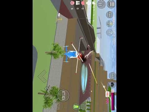 Intense Helicopter Battle vs Enemies | Fierce Fighting & Team Survival:Sakura School Simulator