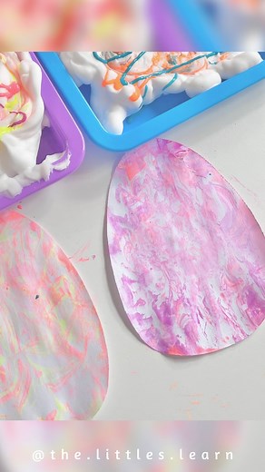 8.6K views · 221 reactions |  Marbled Paper Eggs  SAVE this one for...