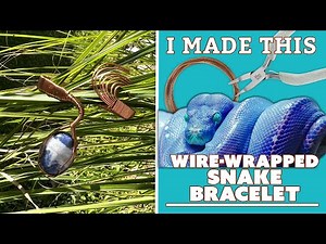 Serpentine Style: Making a Wire-Wrapped Snake Bracelet | I Made This