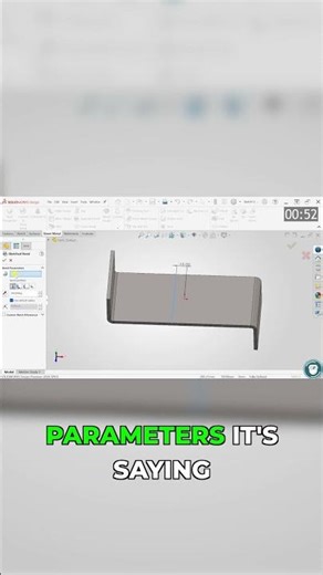 One Click Bend Preview in Sheet Metal Design #shorts #tutorial #cad