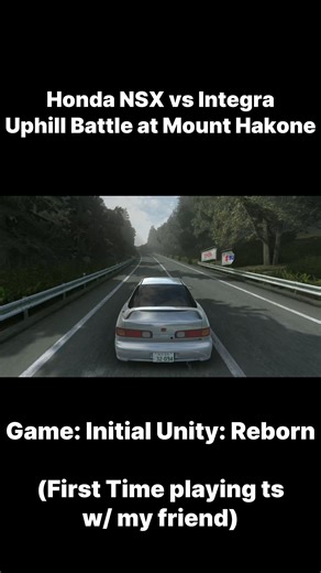 Kyle on Instagram: "Honda NSX VS Integra| Uphill Battle | Initial Unity: Reborn #drift #initiald #racebattle #hakone Drivers: Me and FLZKKID Replay/Video by FLZKKID"