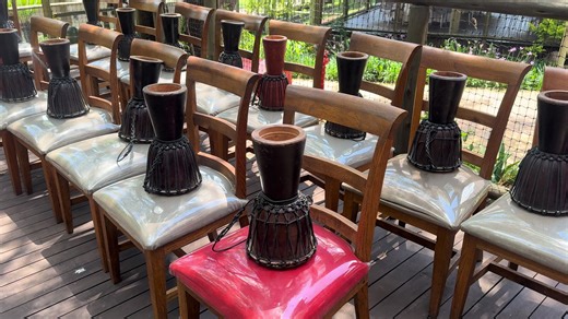 Ultimate Interactive Drumming @Lion & Safari Park #adventure #camping #drums