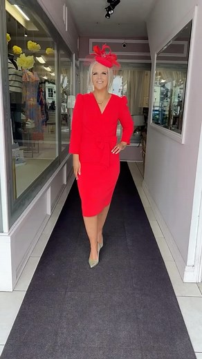 1.4K views · 178 reactions | Lady in red ❤️✨ Designed for elegance...