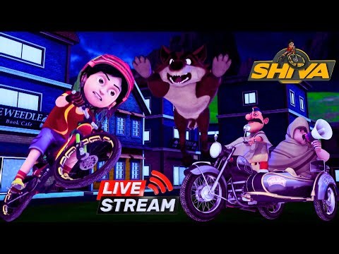 Shiva | शिवा | LIVE STREAM 🔴 | Fun Animated Show for Kids #Shiva #NickJr #Kids #Animated
