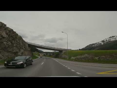 Pt13: 4K Road Trip Europe | Virtual Cycling Adventure from Innsbruck to Basel Scenic Mountain Drive
