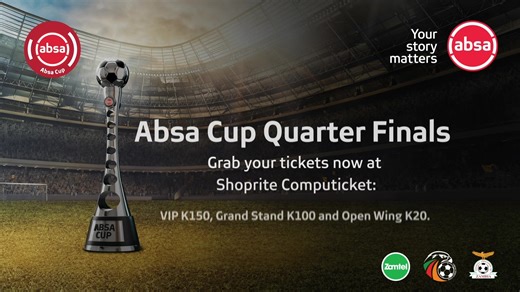 529 reactions · 11 comments | Football lovers, the Absa Cup quarterfinals are here. A weekend of passion, skill, and top-tier action awaits. Let’s rally behind our teams and show up in full voice to support them through this crucial stage. Wishing all eight teams the very best as they compete for a place in the final four. Let the games begin. #AbsaCup #YourStoryMatters | Absa Bank Zambia | Facebook