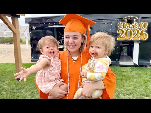 Savannah Graduated HIGH SCHOOL! Home School Graduation Ceremony!