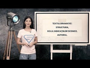 Structura și indicațiile scenice în textul dramatic - Clasa a VII-a