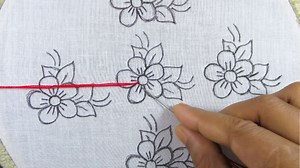 32K views · 1.4K reactions | Hand embroidery,all over design for dresses,embroidery tutorial | SR Embroidery | Facebook