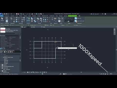 How to edit and draw wall in Revit 2025