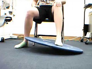 Jacqueline Ankle rehab. basics - BAPS board Inversion and Eversion