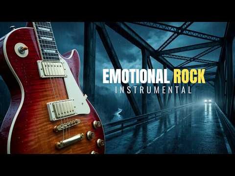 IRON BRIDGE • Emotional Melodic Rock Instrumental for Late Night Drives with Real Rain