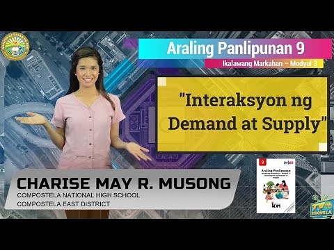 ARALING PANLIPUNAN 9 (Quarter 2-Module 3): Interaksyon ng Demand at Supply