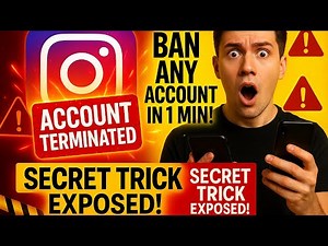 New Instagram Reporting TRICK (Get Anyone BANNED!) Instagram Ban Trick EXPOSED! (100% Working 🚫)