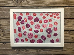 Handmade Floral Ebru Art Painting | Original Turkish Ebru Wall Art | Modern & Classic Decor - Etsy