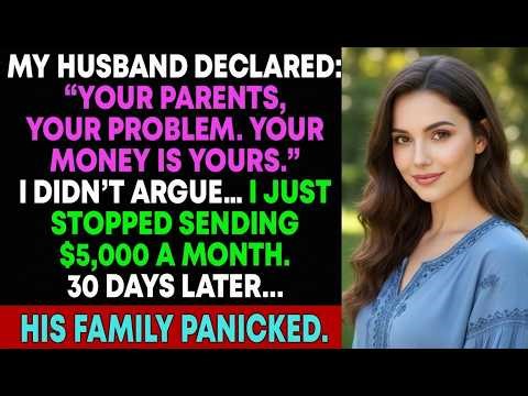 “Your Parents, Your Problem,” He Said—So I Stopped Sending $5,000 a Month