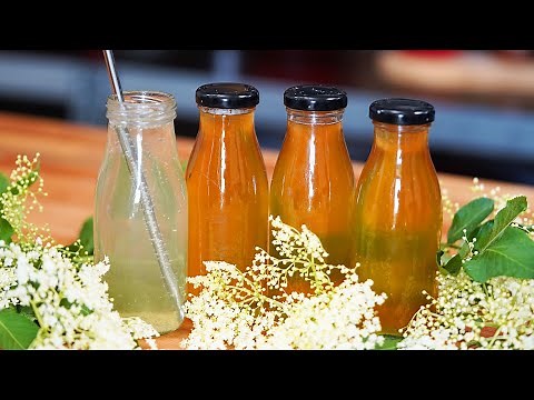 👉The Most Fragrant Elderflower Syrup [Natural Remedy] | Chef Paul Constantin