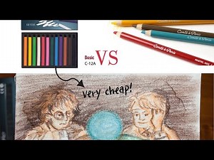 Mungyo Artists' drawing pastels VS Conte a Paris review