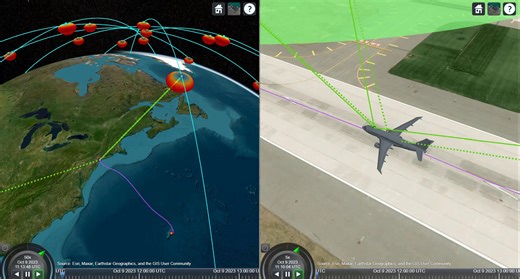 Model and visualize aircraft✈️ , ships🚢, and more with satellites🛰️ in a single scenario! #SatelliteCommunications #Engineering | MATLAB