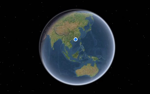 苹果自带地图软件中的3d太有趣了，伦敦眼还带转的